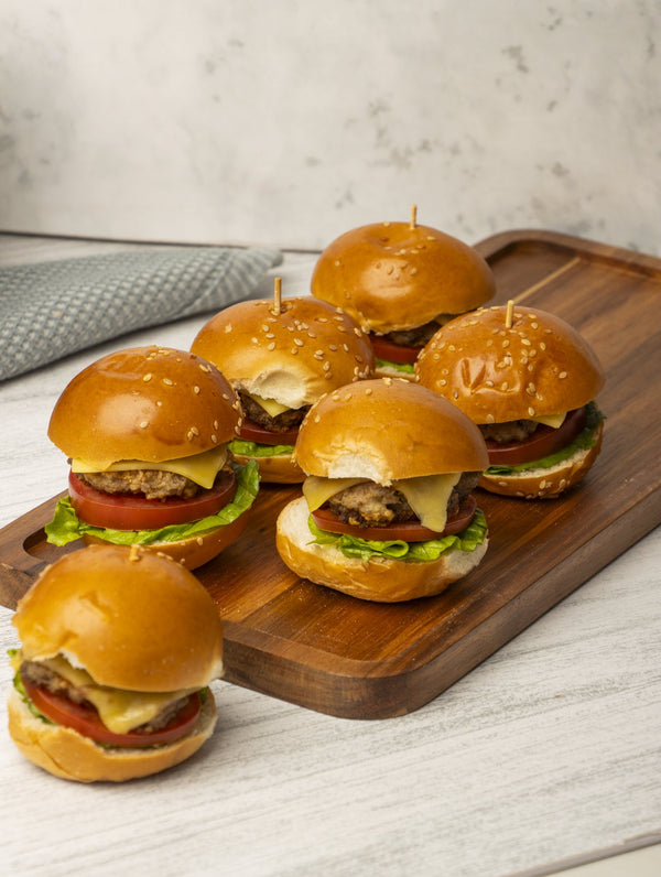 Mini cheese burger – Zona Verde Catering