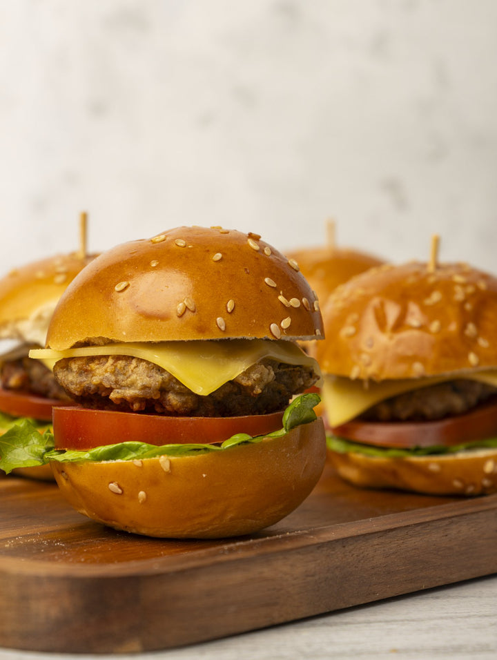 Mini cheese burger