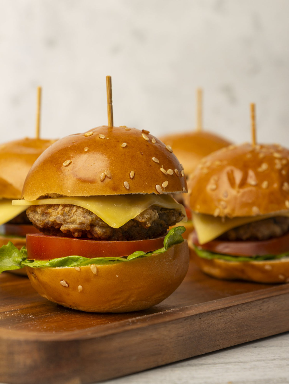 Mini cheese burger