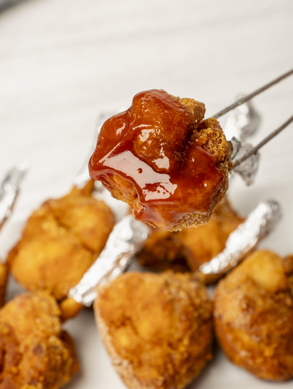 Alitas bouchet BBQ