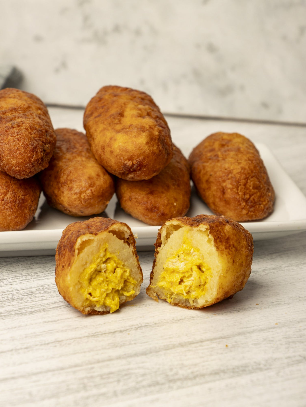 Papita rellena de ají de gallina