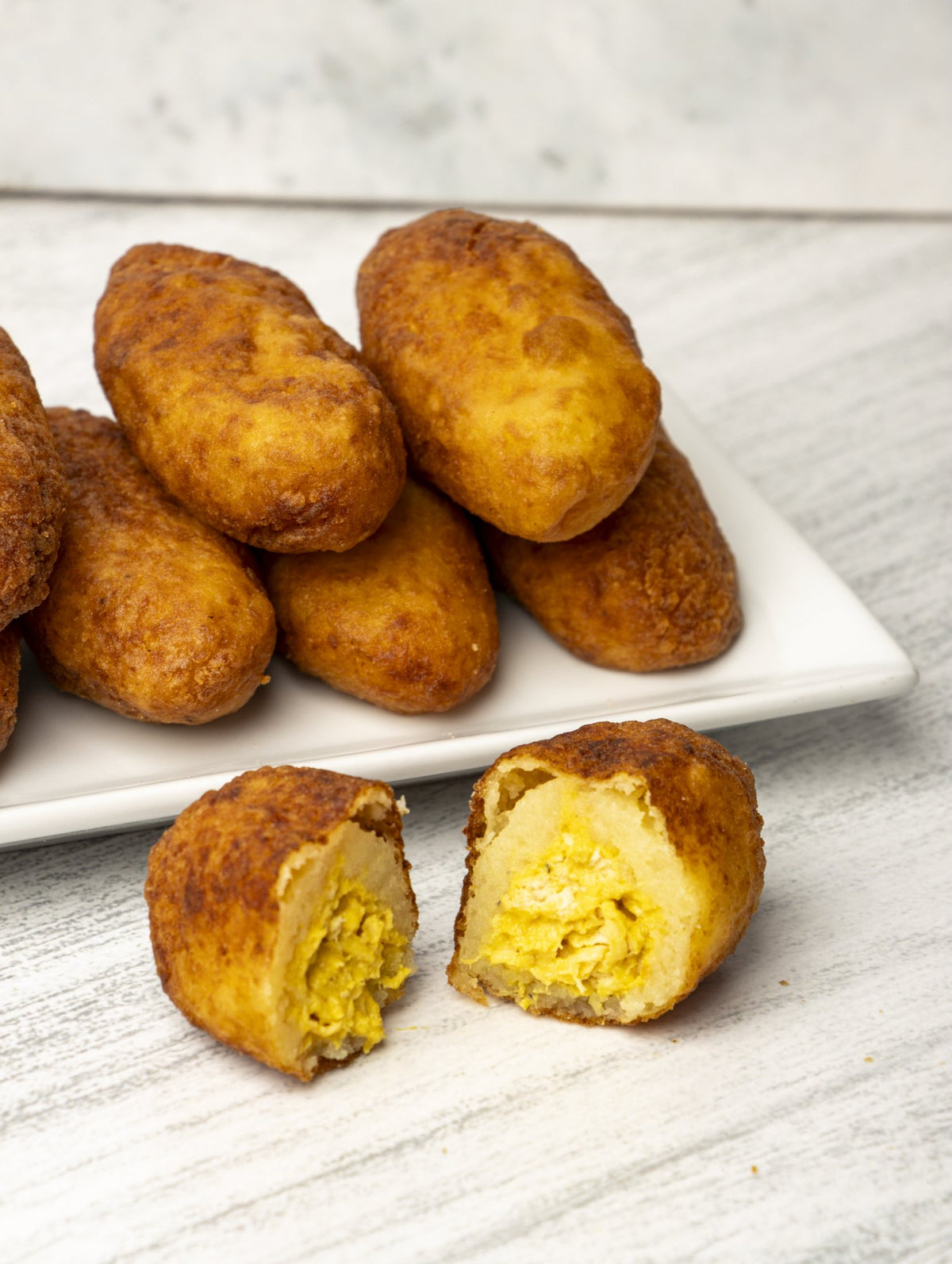 Papita rellena de ají de gallina